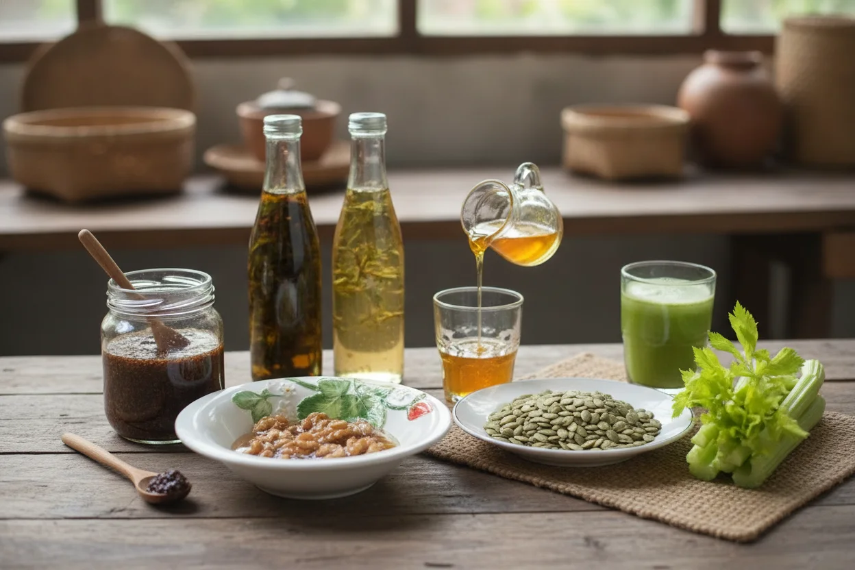 Protein-rich morning breakfast