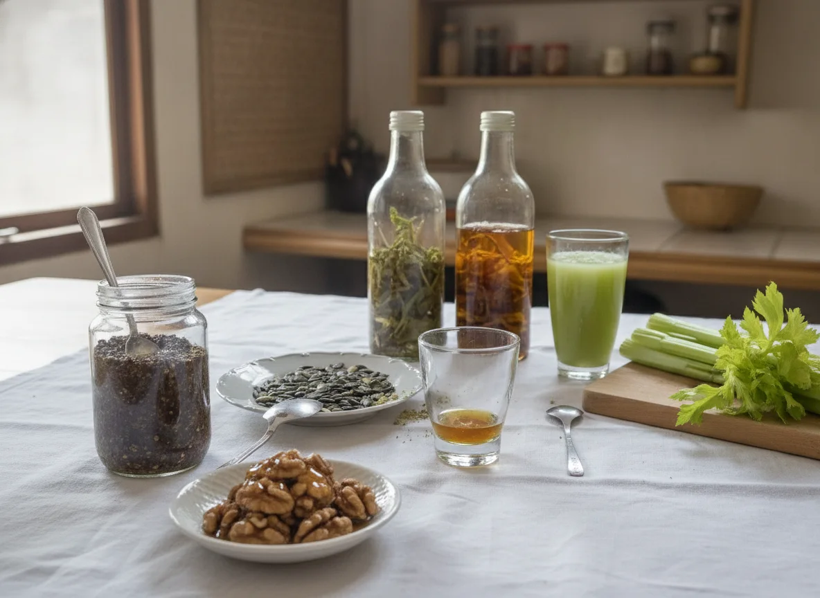 Herbal tea blends for wellness